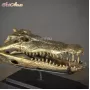 Gold Crocodile Head S