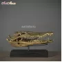 Gold Crocodile Head M Extraordinary Voyages
