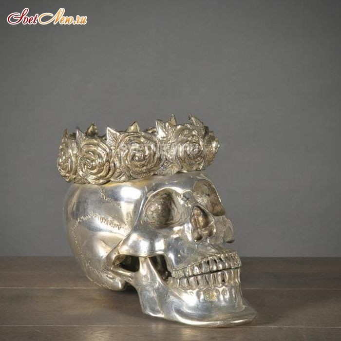 Silver Queen Skull Extraordinary Voyages