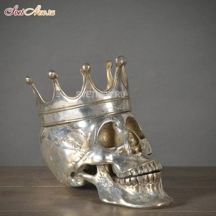 Silver King Skull Extraordinary Voyages