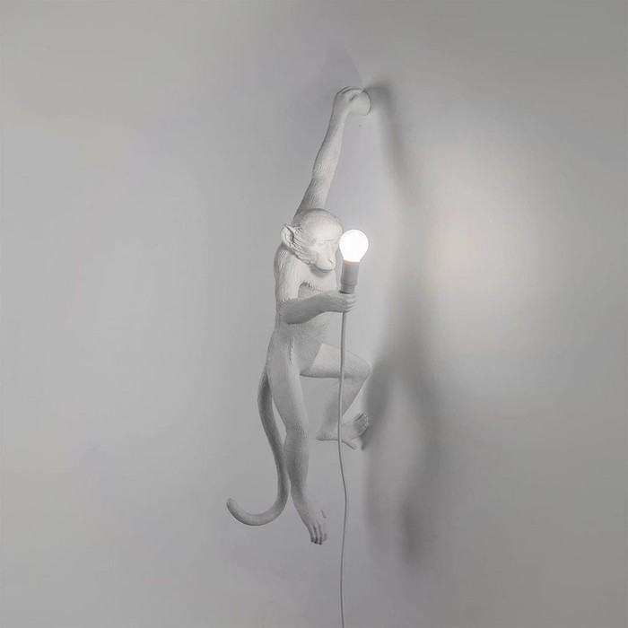Monkey Lamp Hanging Left 14881