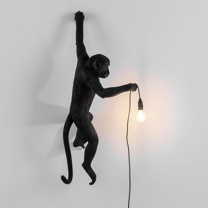 Monkey Lamp Hanging Left 14921