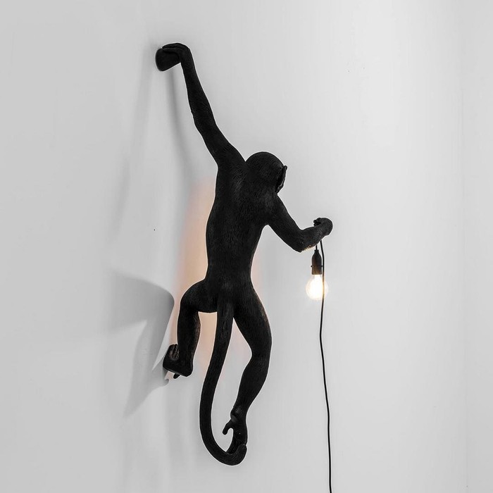 Monkey Lamp Hanging Left 14921