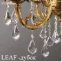 8888/6+6 AB Leaf Crystal