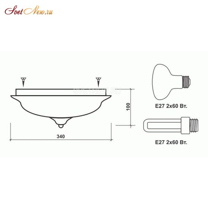 PL 044-25 CR CU прозрачное стекло Scholer