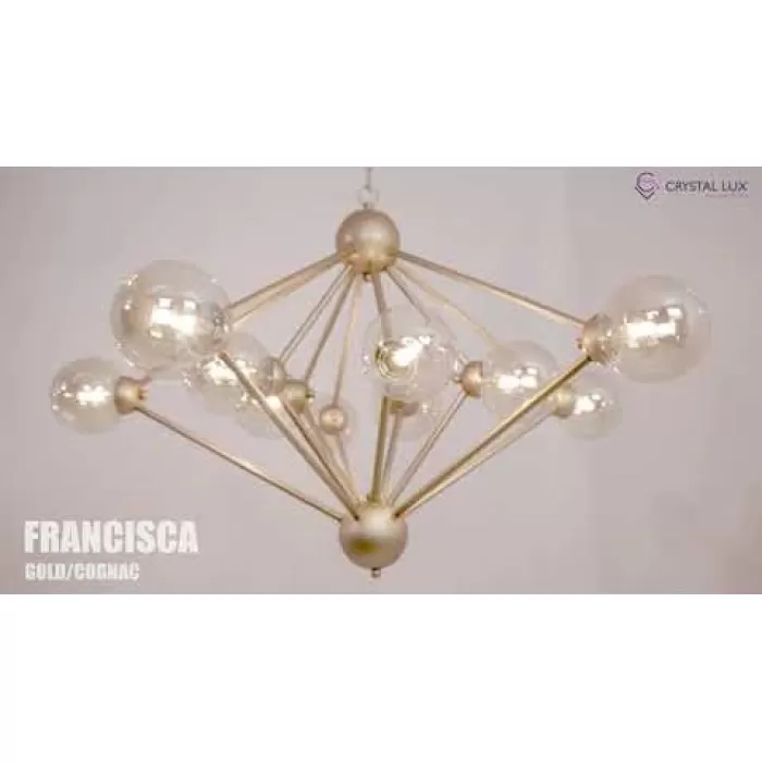 FRANCISCA SP10 GOLD/COGNAC