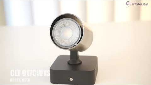 Crystal Lux CLT 017CW1S BL-BZ Видеообзор